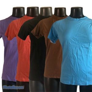 Frizzy Lizzy Lot of‎ 5 T-Shirts M 100 % Cotton